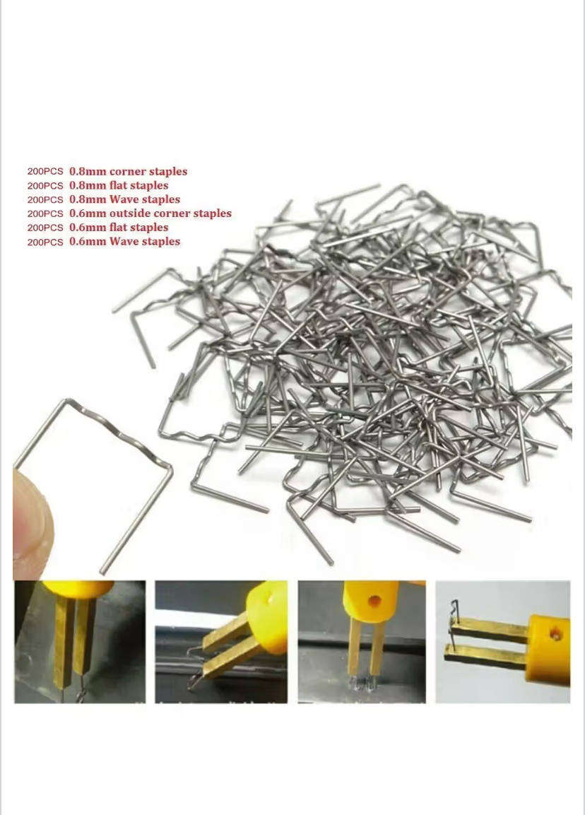 1200 Pieces Hot Stapler Staples for Plastic Welder Automotive Repair Machine