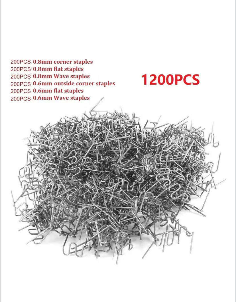 1200 Pieces Hot Stapler Staples for Plastic Welder Automotive Repair Machine