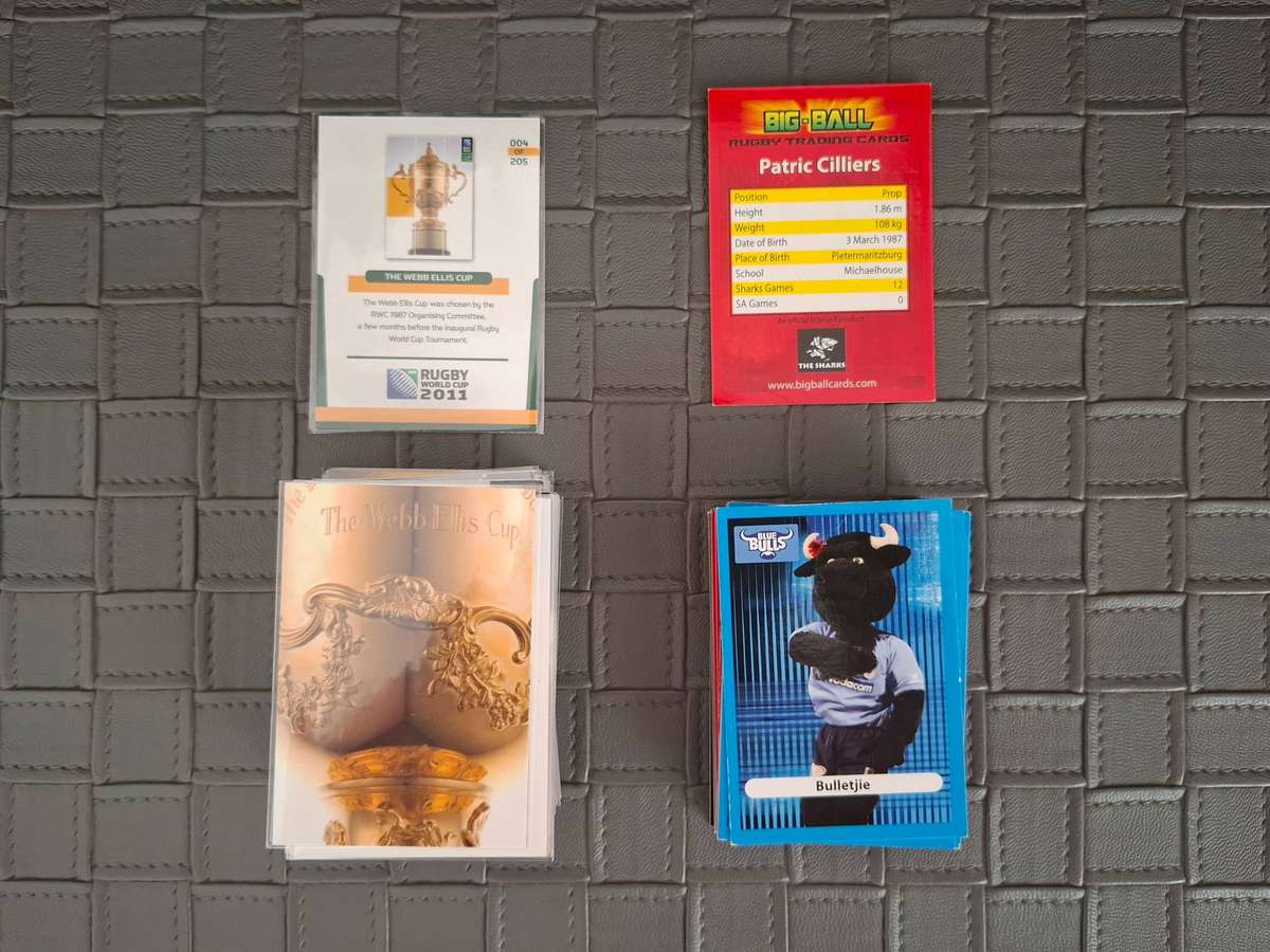 Rugby Trading Cards! 2011 and 2009 Mix!!