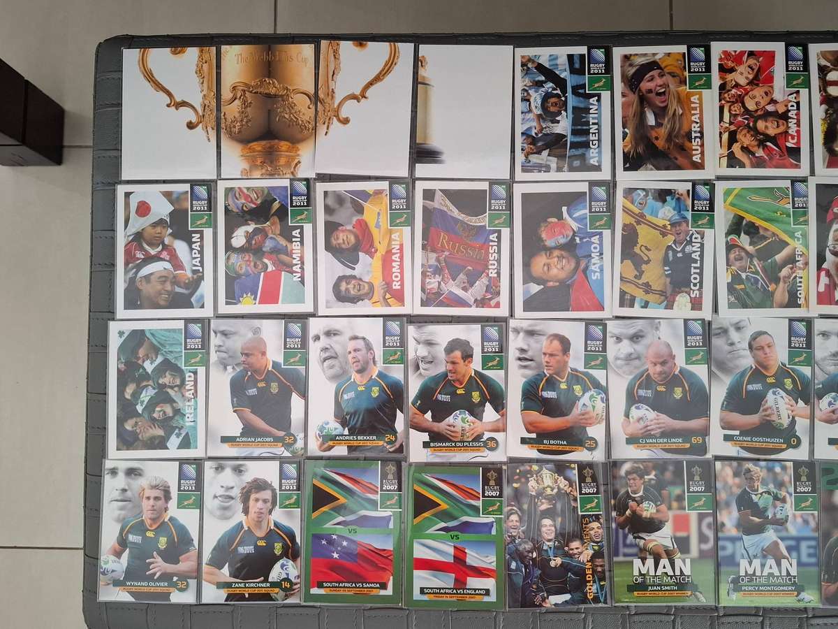 Rugby Trading Cards! 2011 and 2009 Mix!!