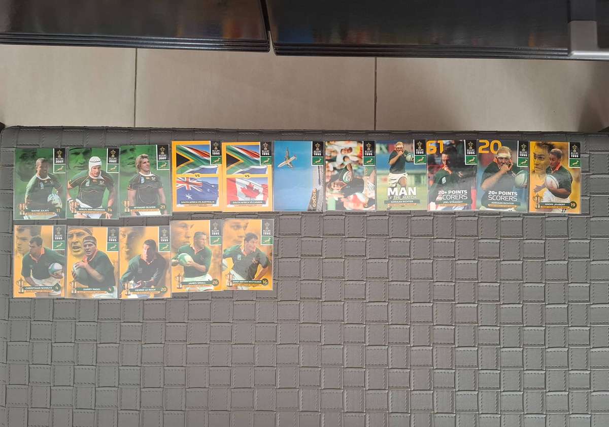 Rugby Trading Cards! 2011 and 2009 Mix!!