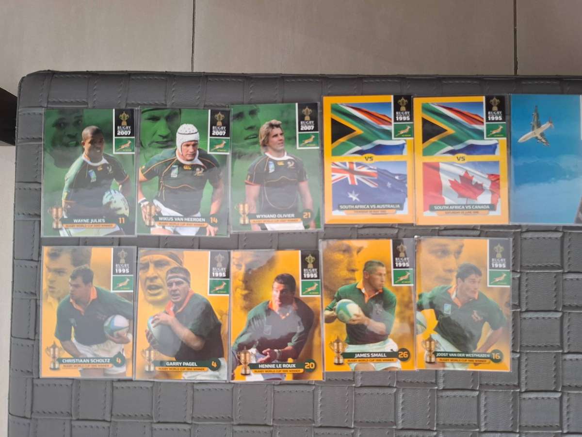 Rugby Trading Cards! 2011 and 2009 Mix!!