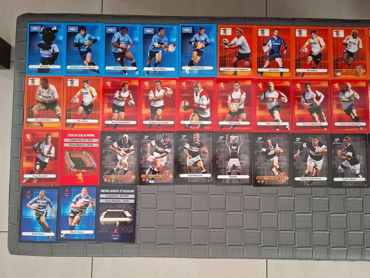 Rugby Trading Cards! 2011 and 2009 Mix!!