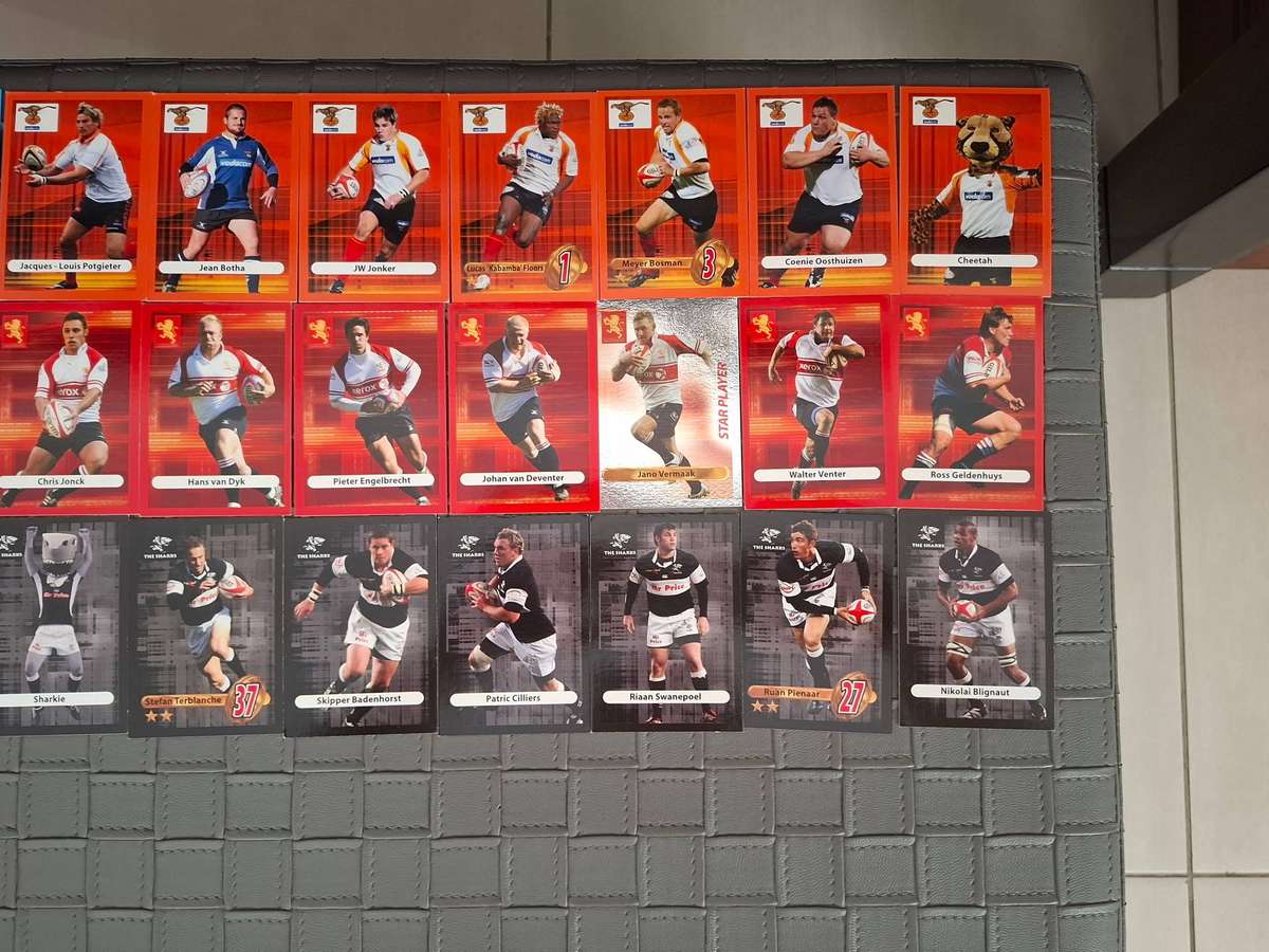 Rugby Trading Cards! 2011 and 2009 Mix!!