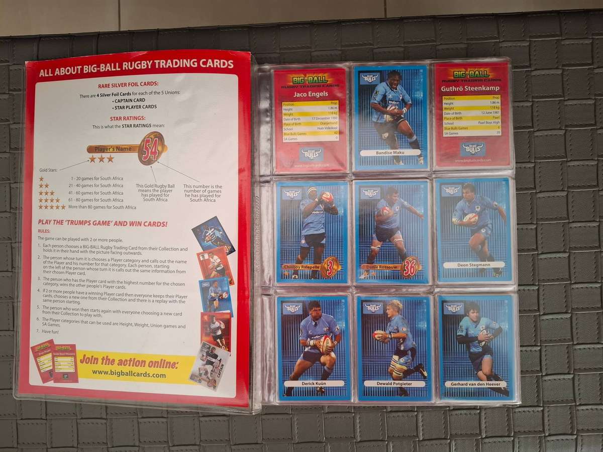 Rugby Trading Cards - 2009 Big Ball