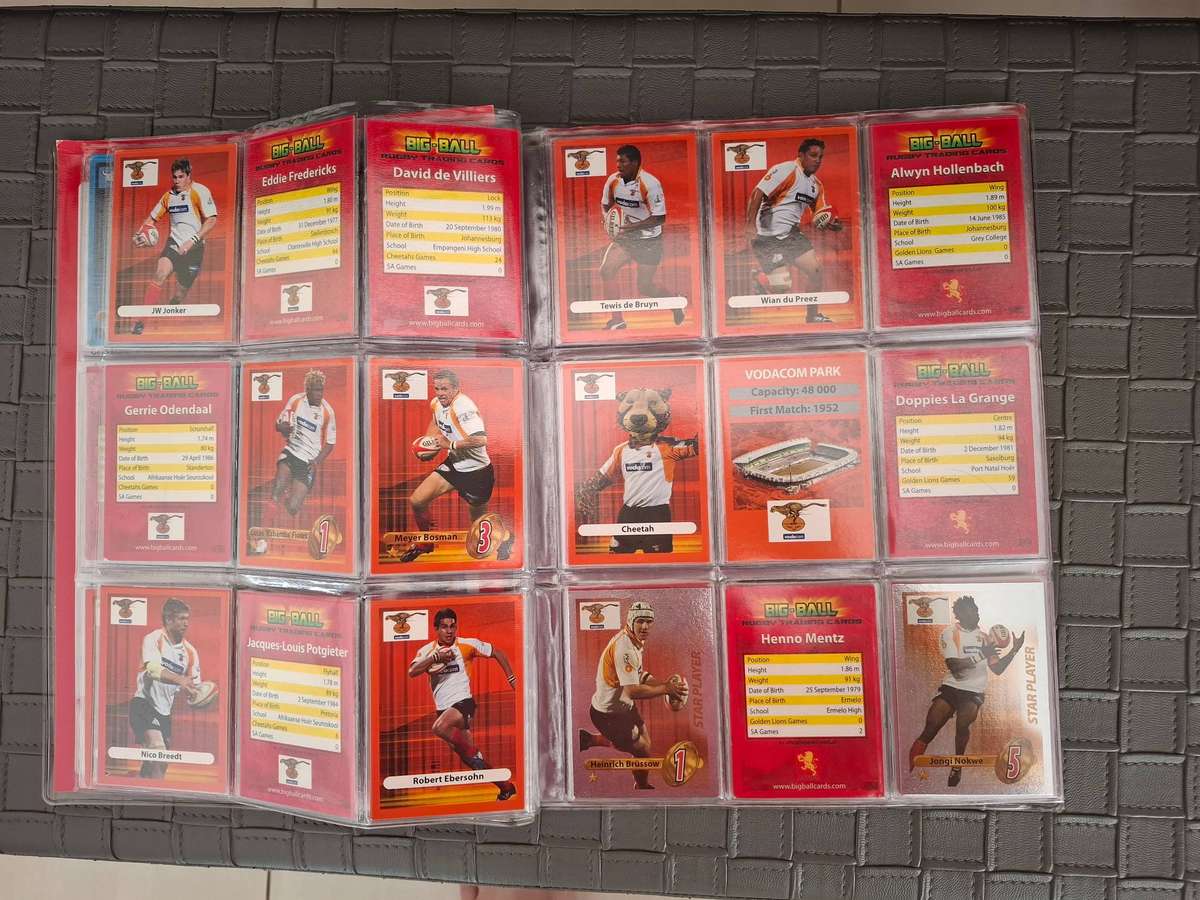 Rugby Trading Cards - 2009 Big Ball