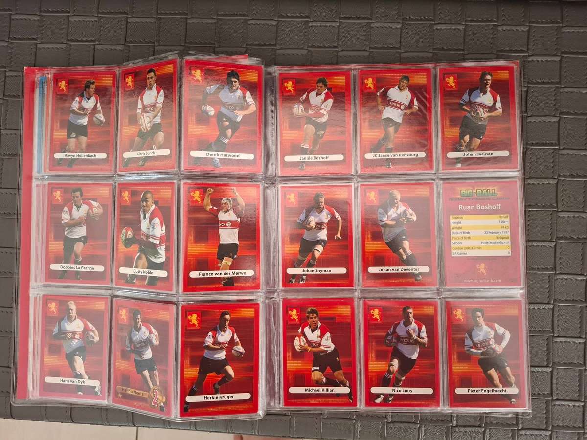 Rugby Trading Cards - 2009 Big Ball