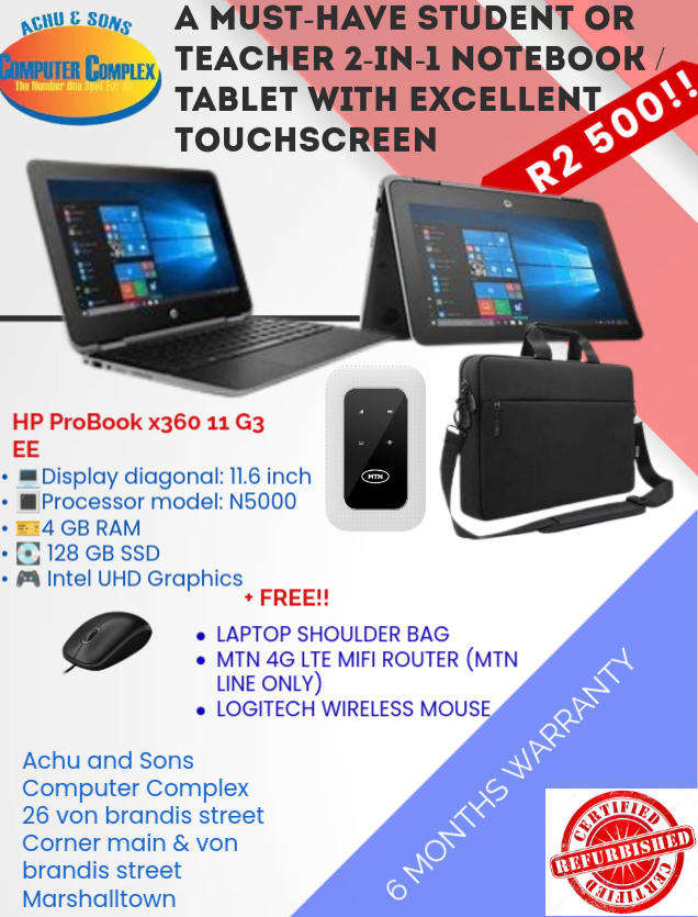 A MUST-HAVE 2-IN-1 NOTEBOOK / TABLET WITH EXCELLENT TOUCHSCREEN