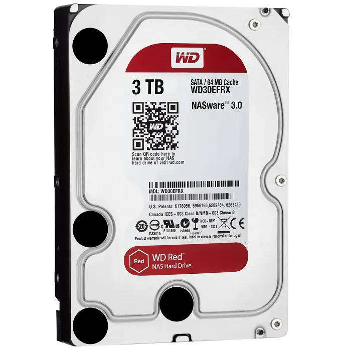 WD RED 3TB 3.5" HDD