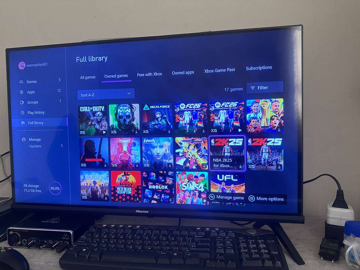 Xbox Series S 512GB Used Like New + Digital Games Included