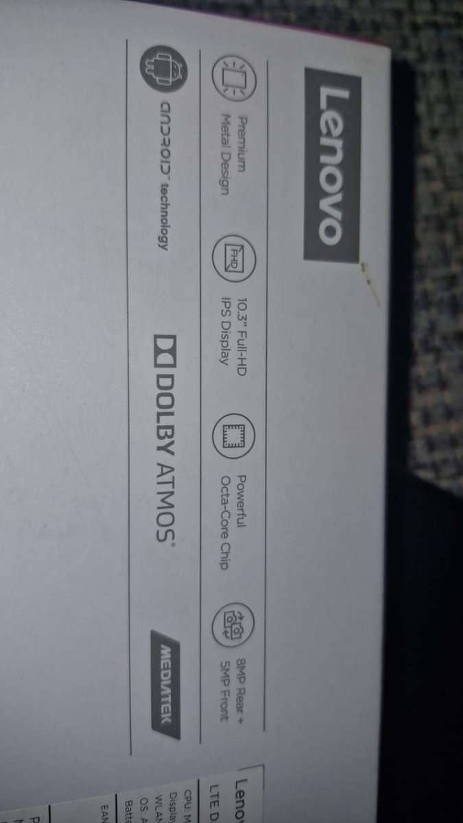 Tablet Lenovo Tab M10 FHD Plus