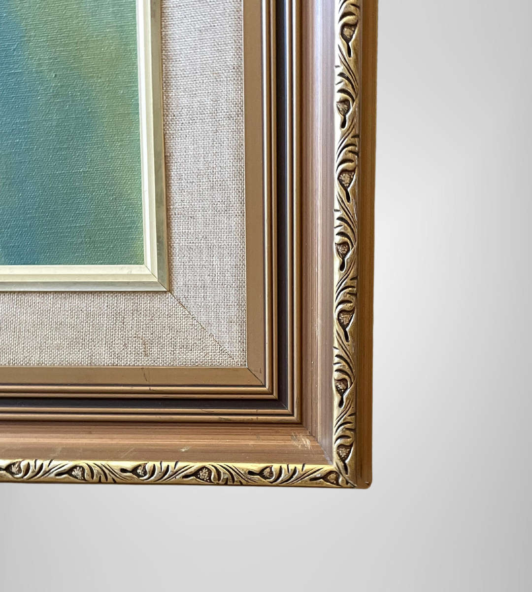 Large Signed A Chapman Vintage Cape Landscape Oil Painting  109cm×79cm- price reduced