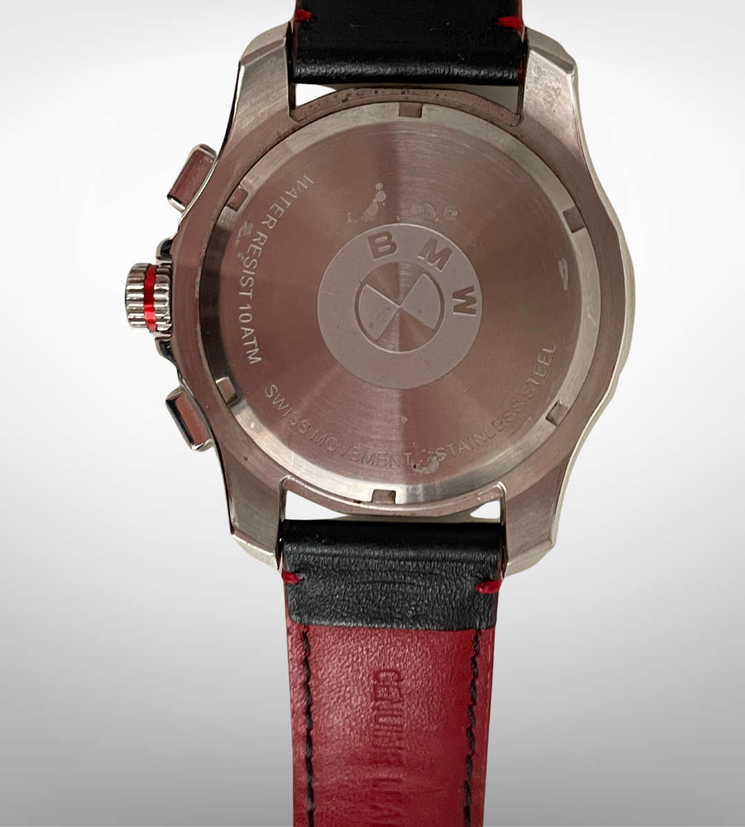 Ultra Rare BMW M Motorsport Chronograph Watch  Swiss Movement, Carbon Fiber Dial, Reduced!