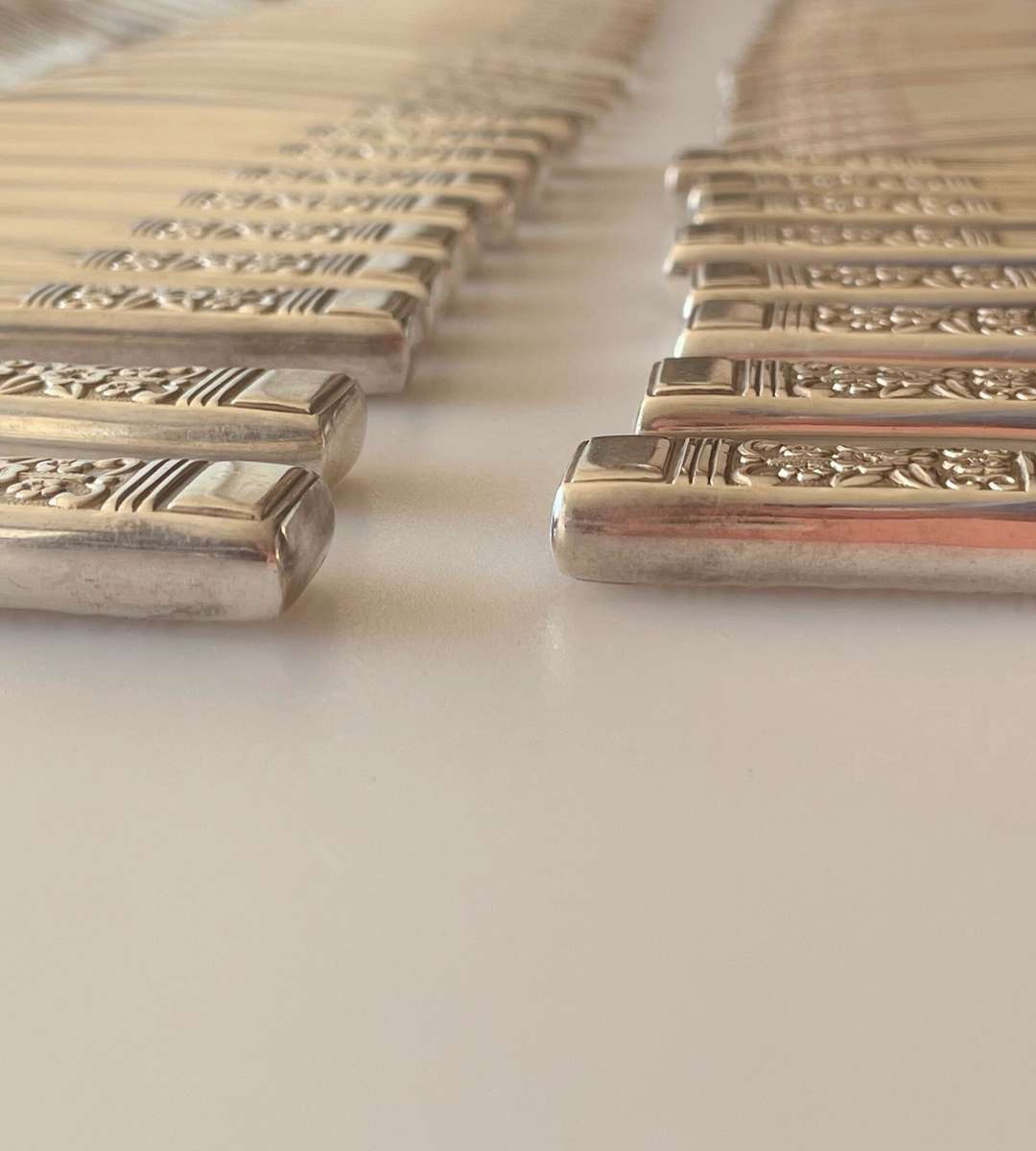 Incomplete 50-Piece NTC Silver Plated Cutlery Set (1940)  Coronation Pattern, Great Condition