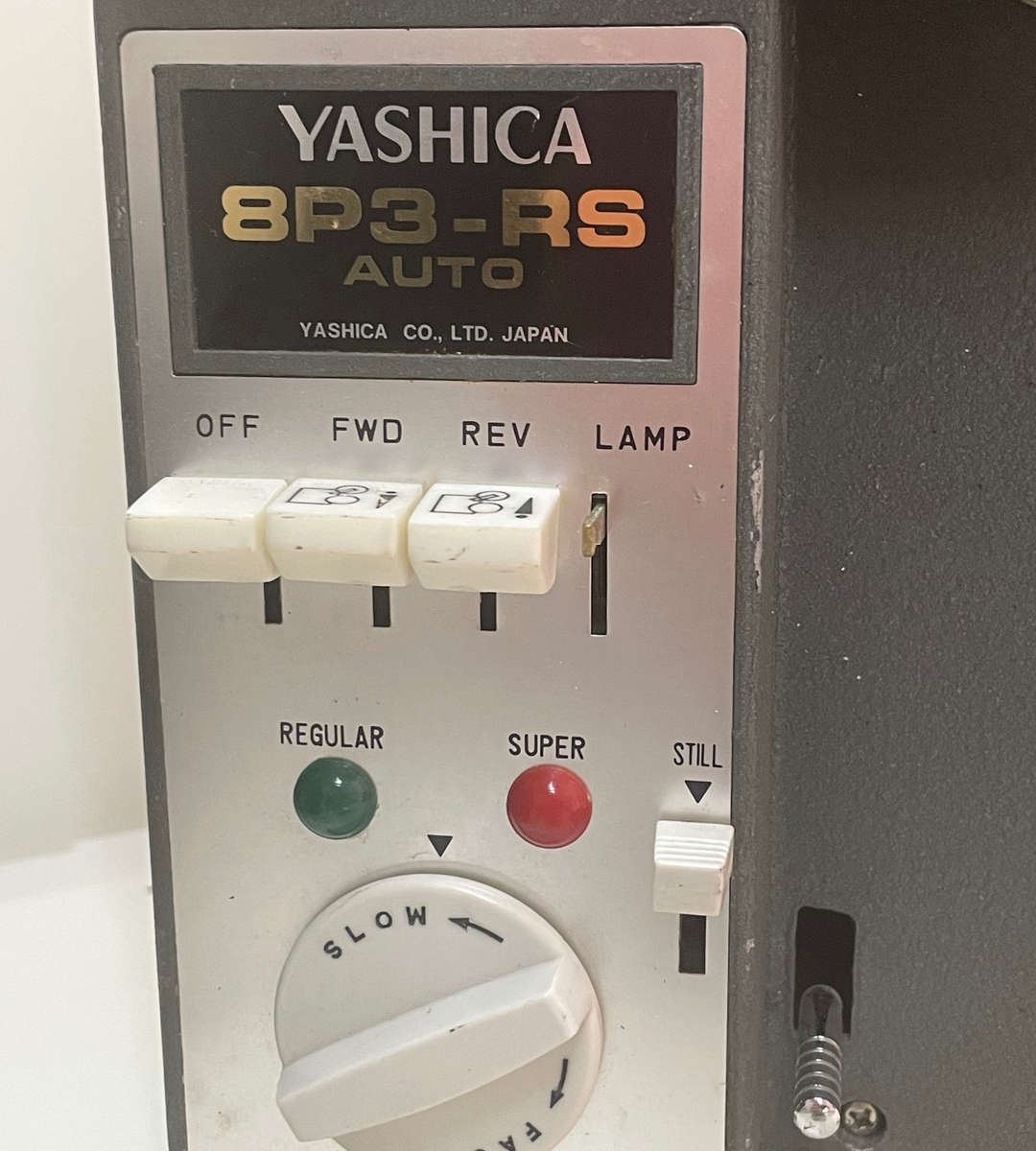 Set of 2 Vintage Yashica Film Projectors  8mm & Super 8  Japan  Tested & Working - Reduced