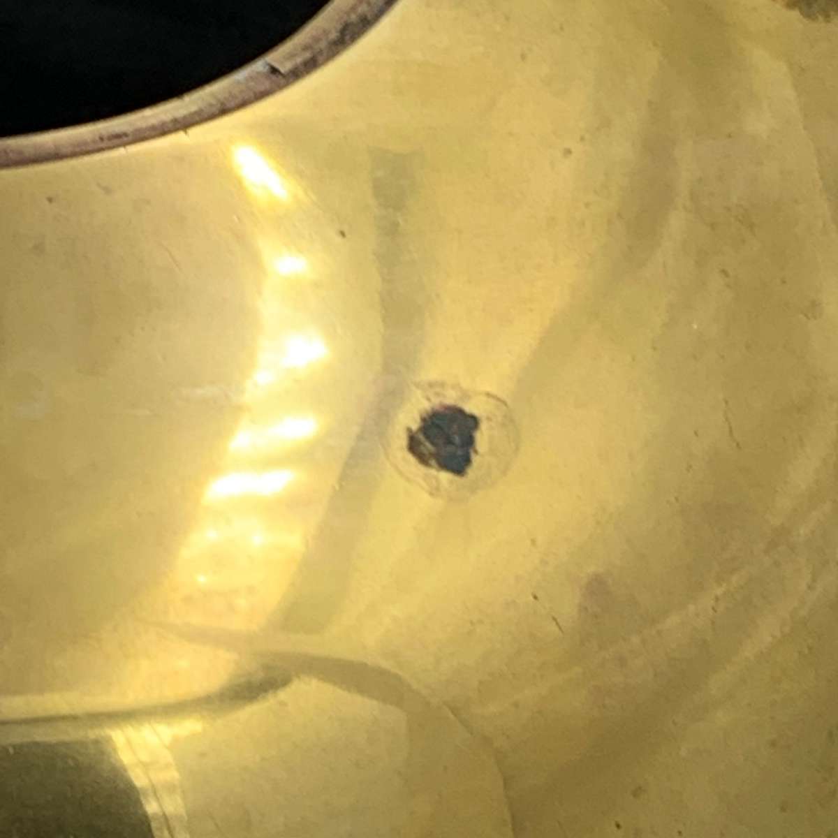 Antique Dutch Brass Toddy Kettle with Swiveling Wooden Handle