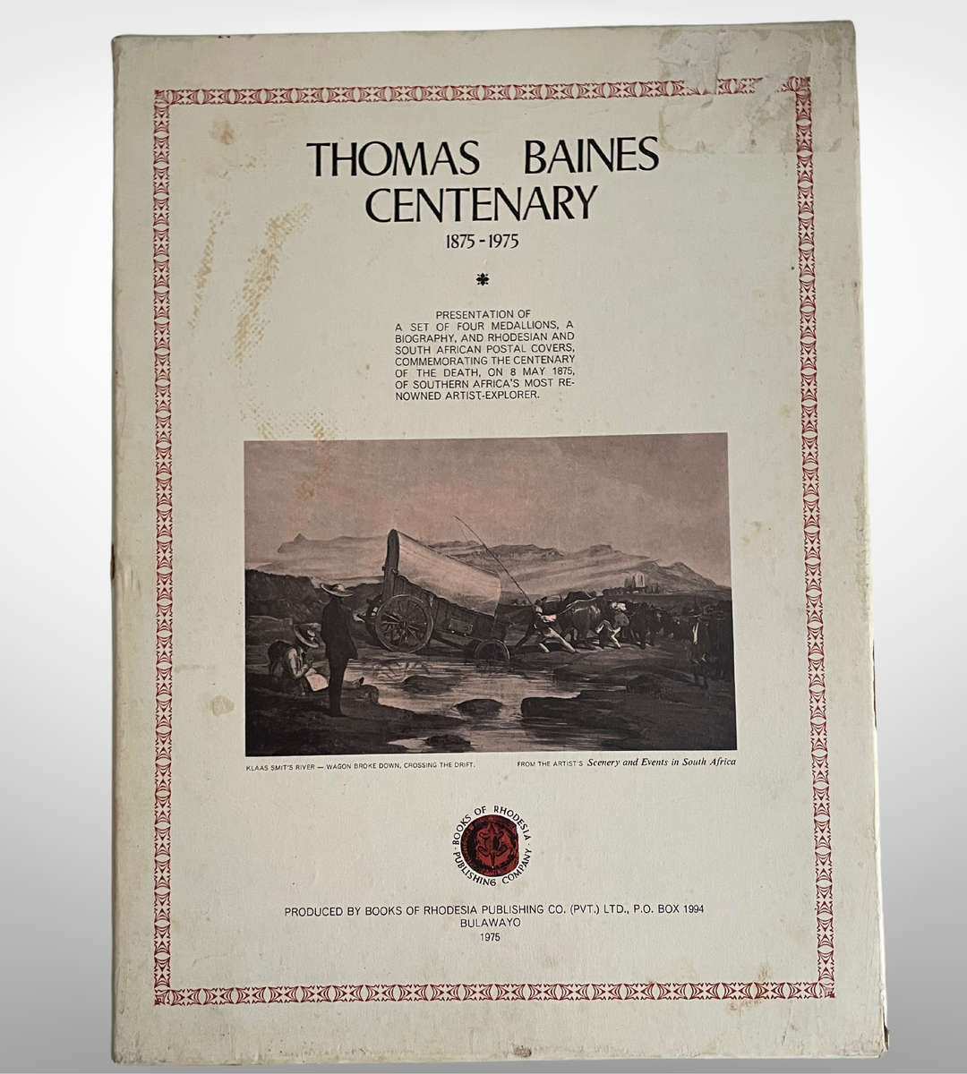 Thomas Baines Centenary (18751975) Limited Edition Collectible Set  4 Sterling Silver Medallions