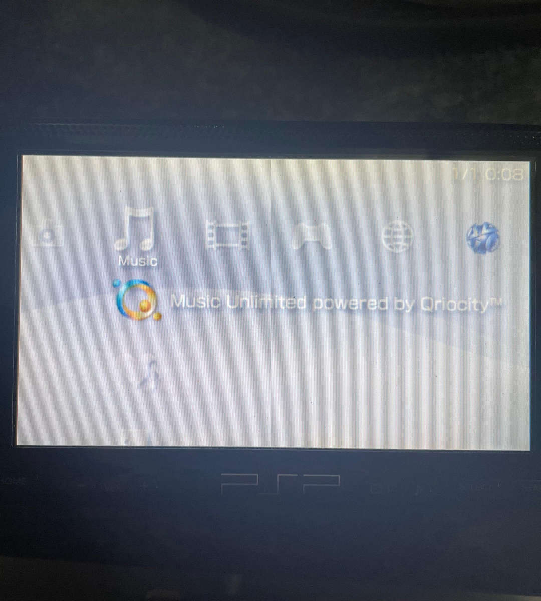 Sony PSP-1004 Portable Console | No Battery | Includes Charger, Sleeve & 8GB Memory Stick | Sold As