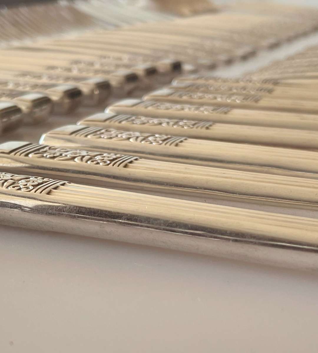 Incomplete 50-Piece NTC Silver Plated Cutlery Set (1940)  Coronation Pattern, Great Condition