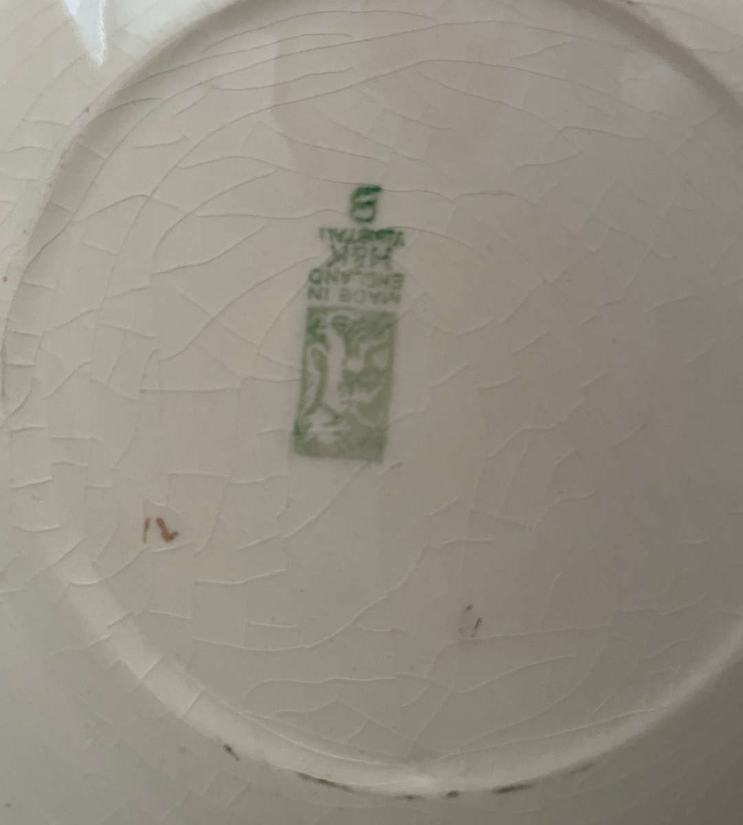 8-Piece Vintage Petit Point & Cross-Stitch Vanity Décor Set with H&K Tunstall Cup & Saucer