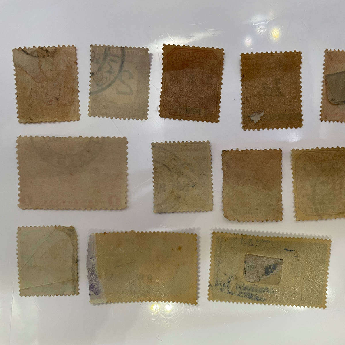 Lot of 14 Old South African & ZAR Stamps  SWA Overprints, Natal, ZAR Revenues, Postage Due