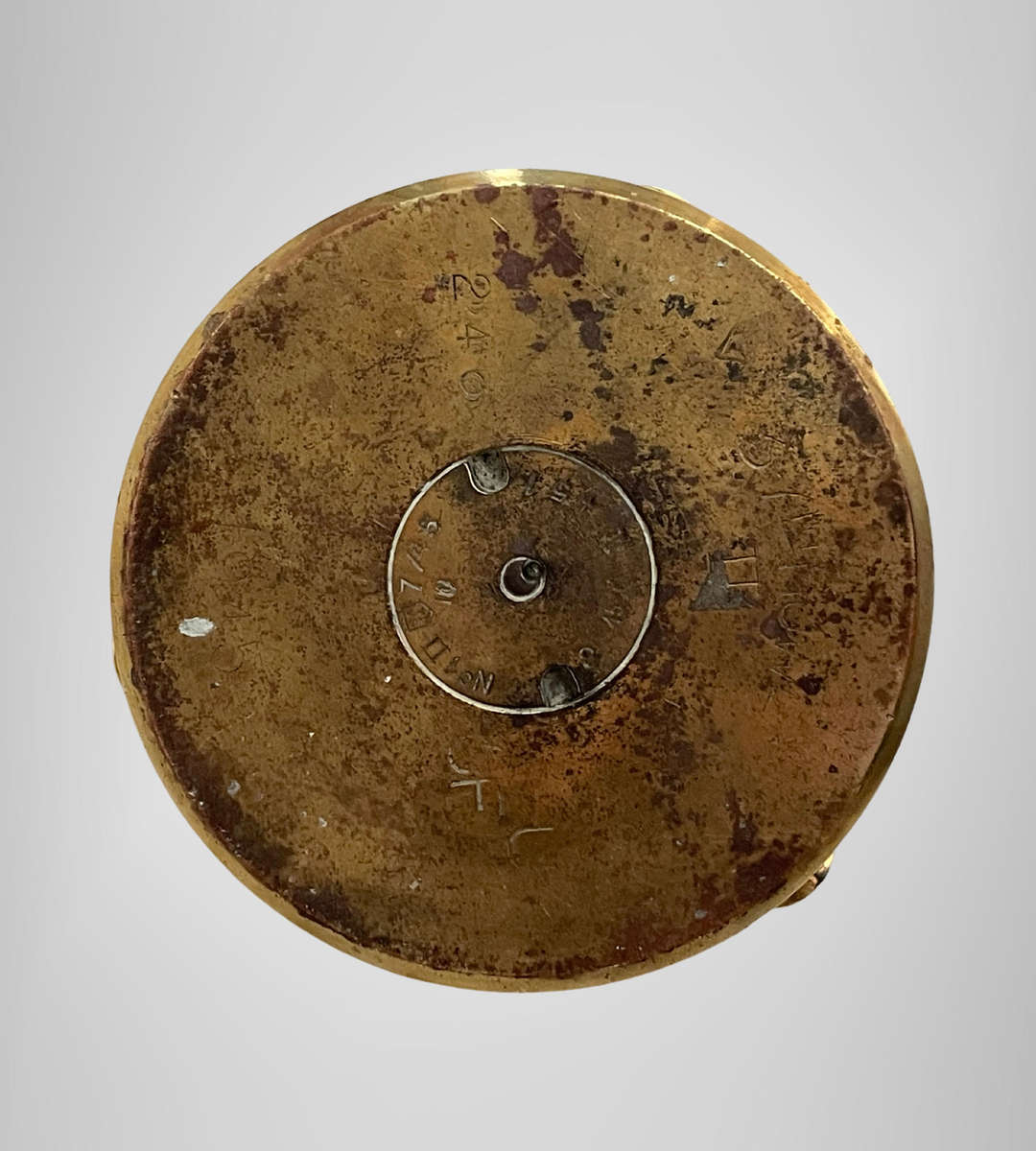 Reserved for Kayleigh - WWII 1945 South African Trench Art Brass Ashtray  Artillery Shell Base