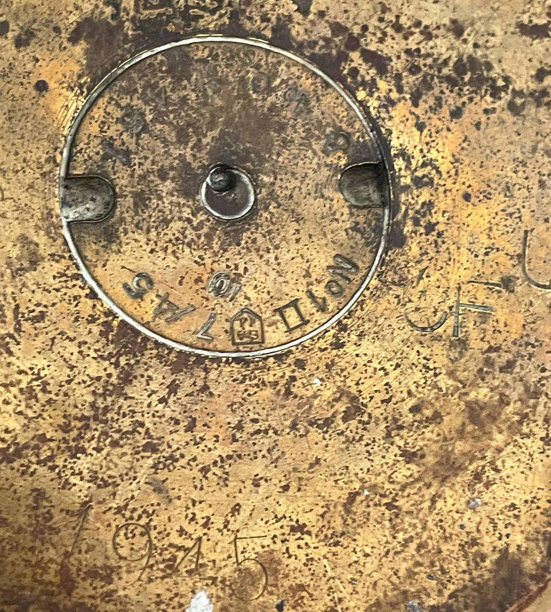 Reserved for Kayleigh - WWII 1945 South African Trench Art Brass Ashtray  Artillery Shell Base