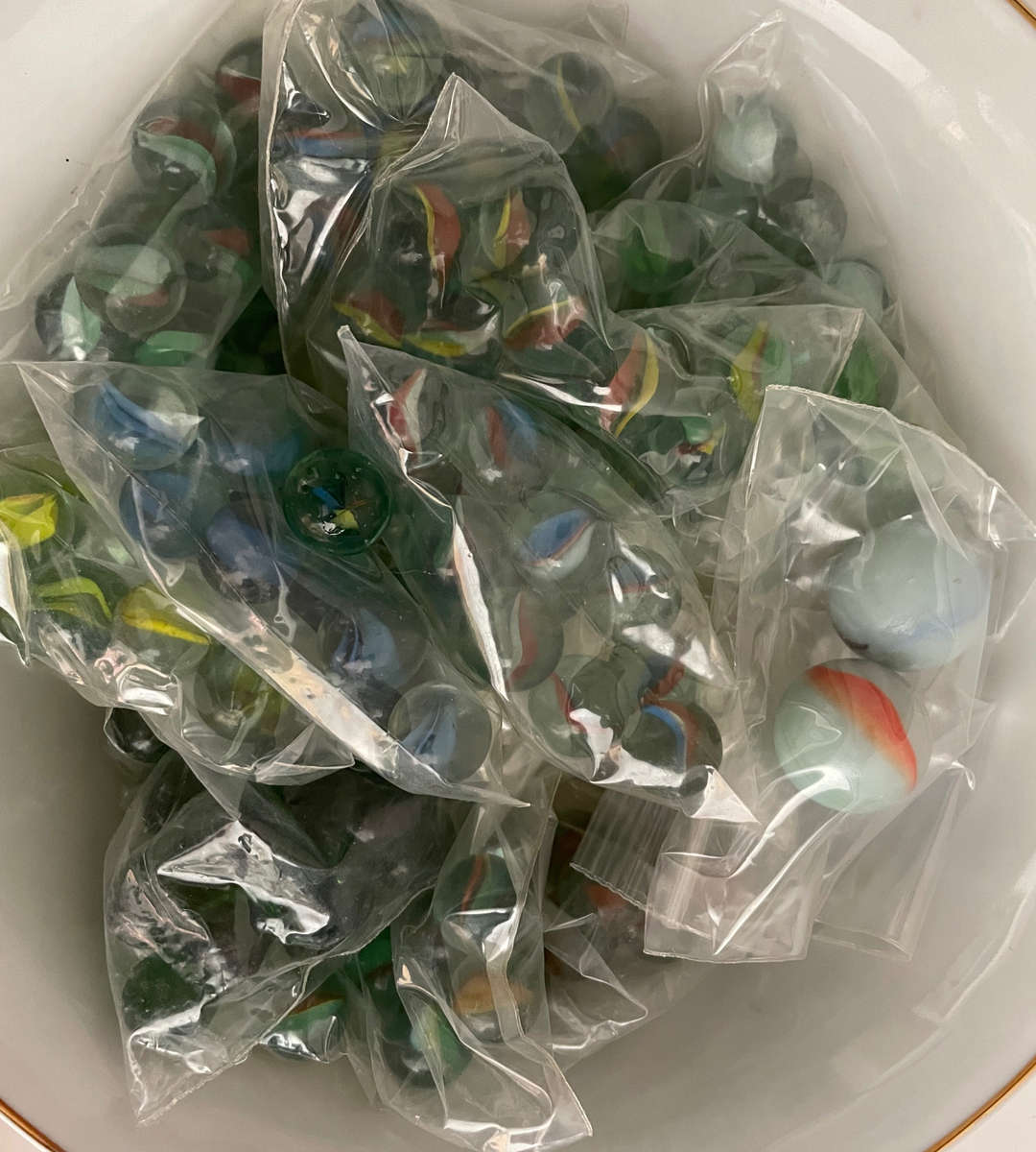 Reduced! Biggest Ever Vintage Marble Collection (10kg)  Includes  Marbles & Big Jim Carry Case
