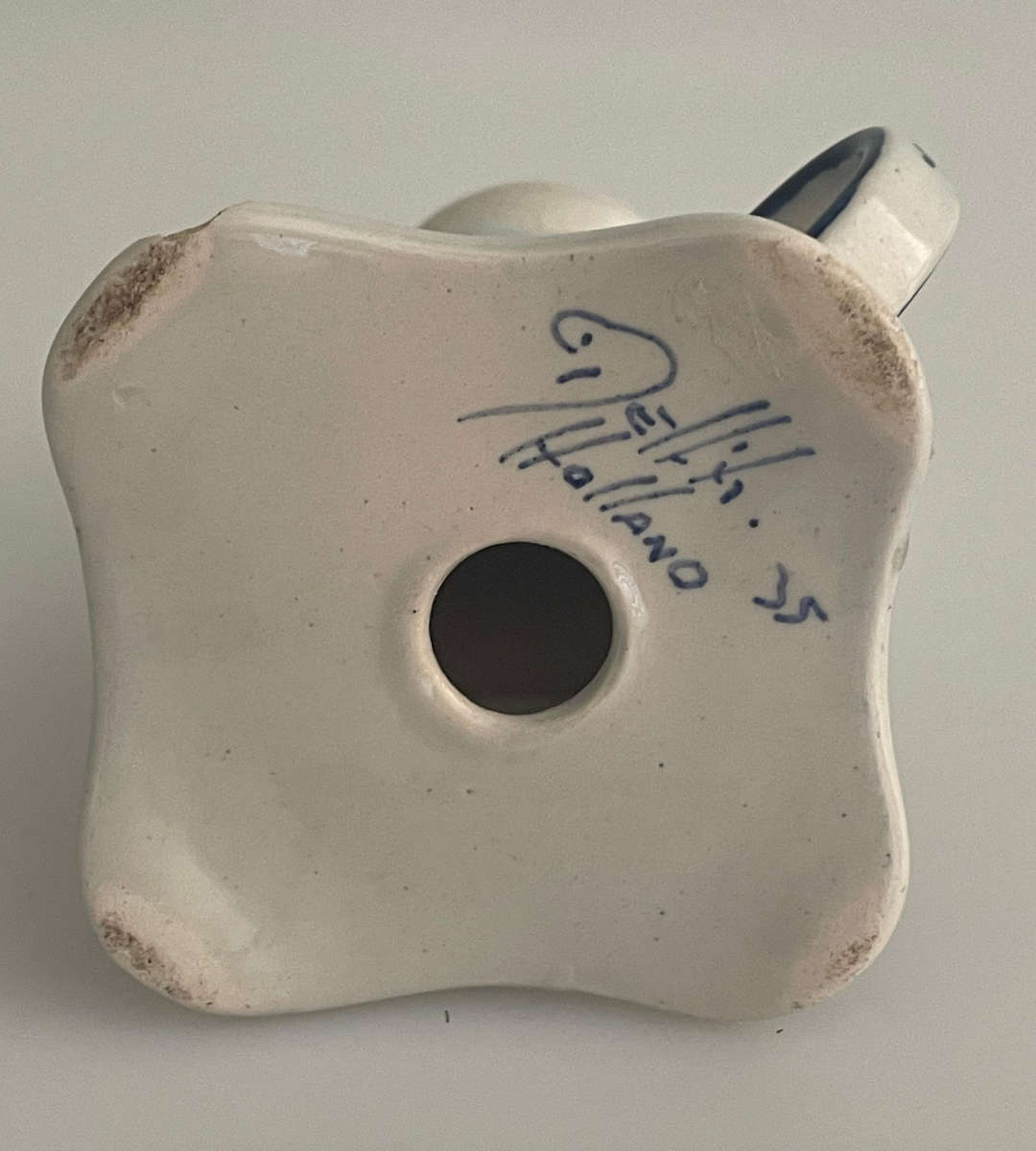 Bargain 7-Piece Dutch Delftware Decor Lot  Chemkefa plate, Boch Plate, Coasters, Candle Holder