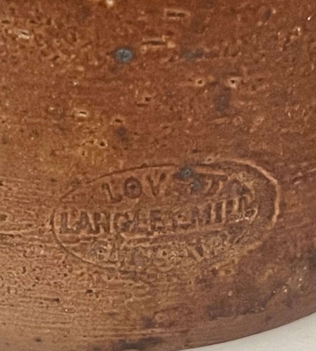 Collection of 5 Assorted Vintage Master Ink Bottles & 2 Denby Langley Plates  Includes Lovatt, Bour