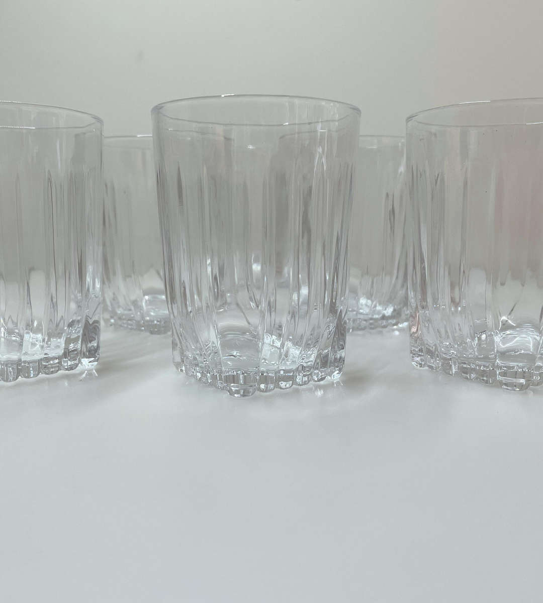 Classic 240ml Glass Tumbler Set  Set of 6 | Elegant, Clear, Durable  New & Unused