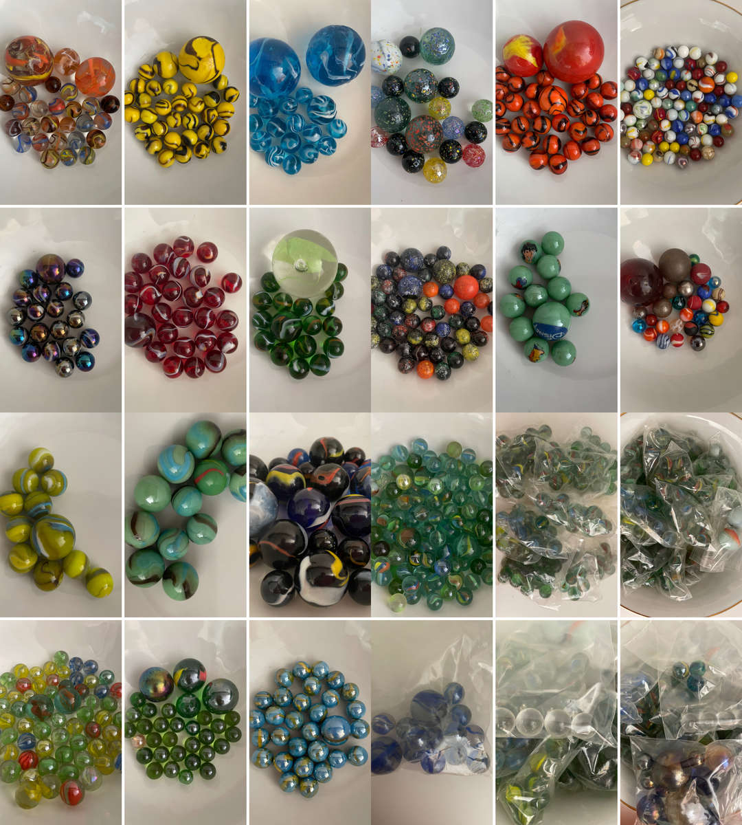 Reduced! Biggest Ever Vintage Marble Collection (10kg)  Includes  Marbles & Big Jim Carry Case