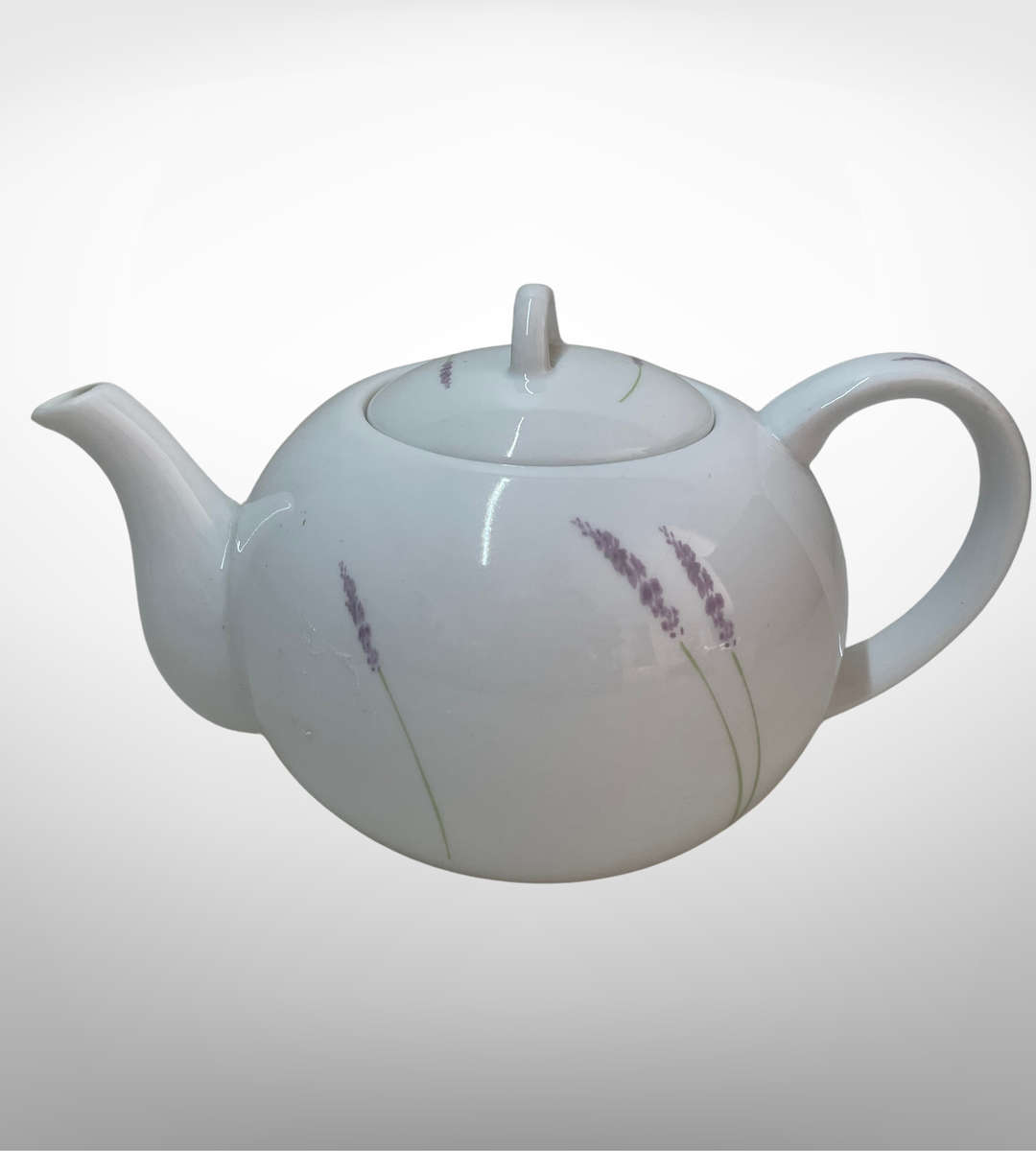Wiesenthal Porcelain Lavender Teapot  Freezer, Oven & Microwave Safe