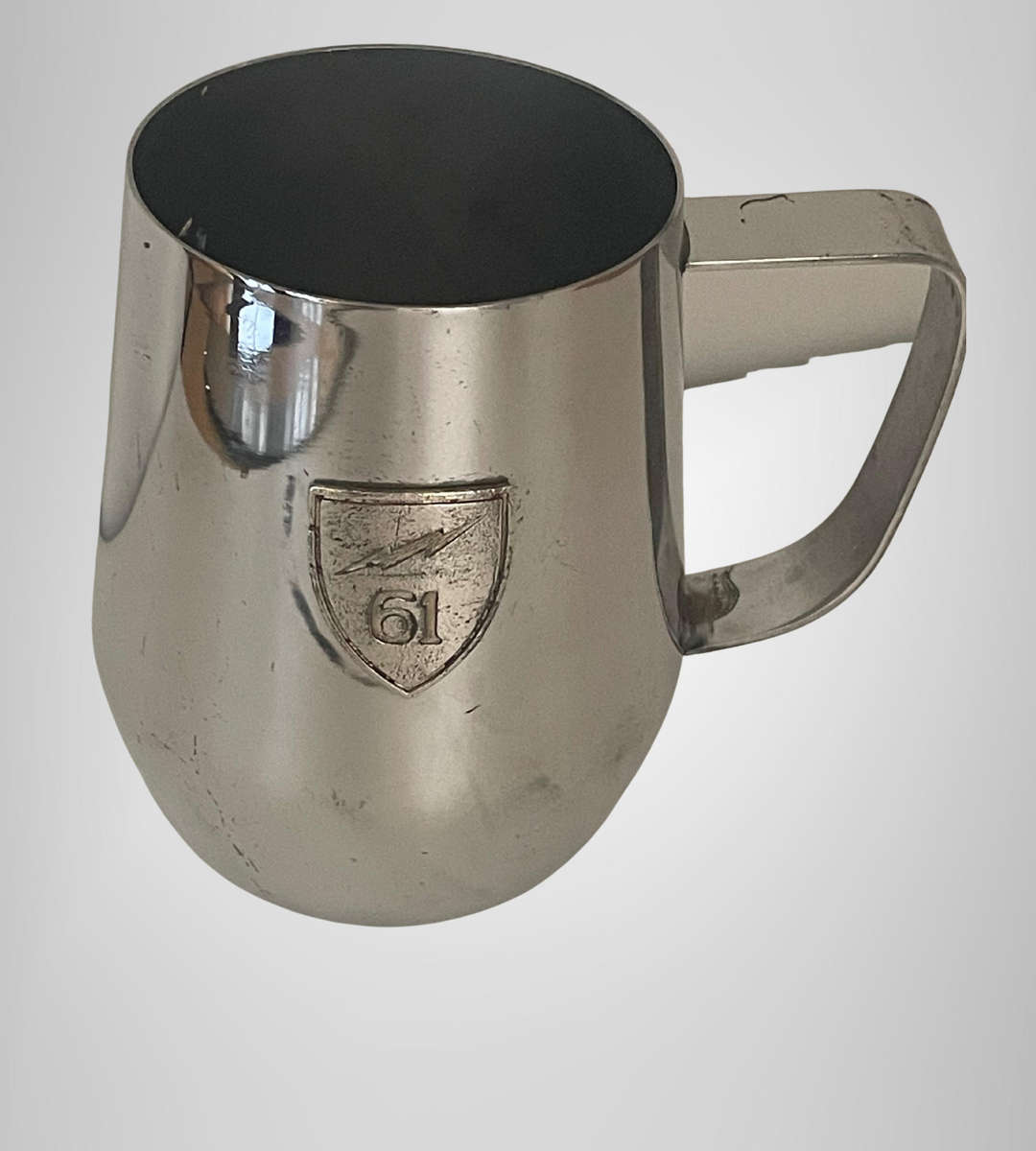SADF 61 Mechanised Battalion Stainless Steel Mug  Atlanta 18/8  South African Military Militaria