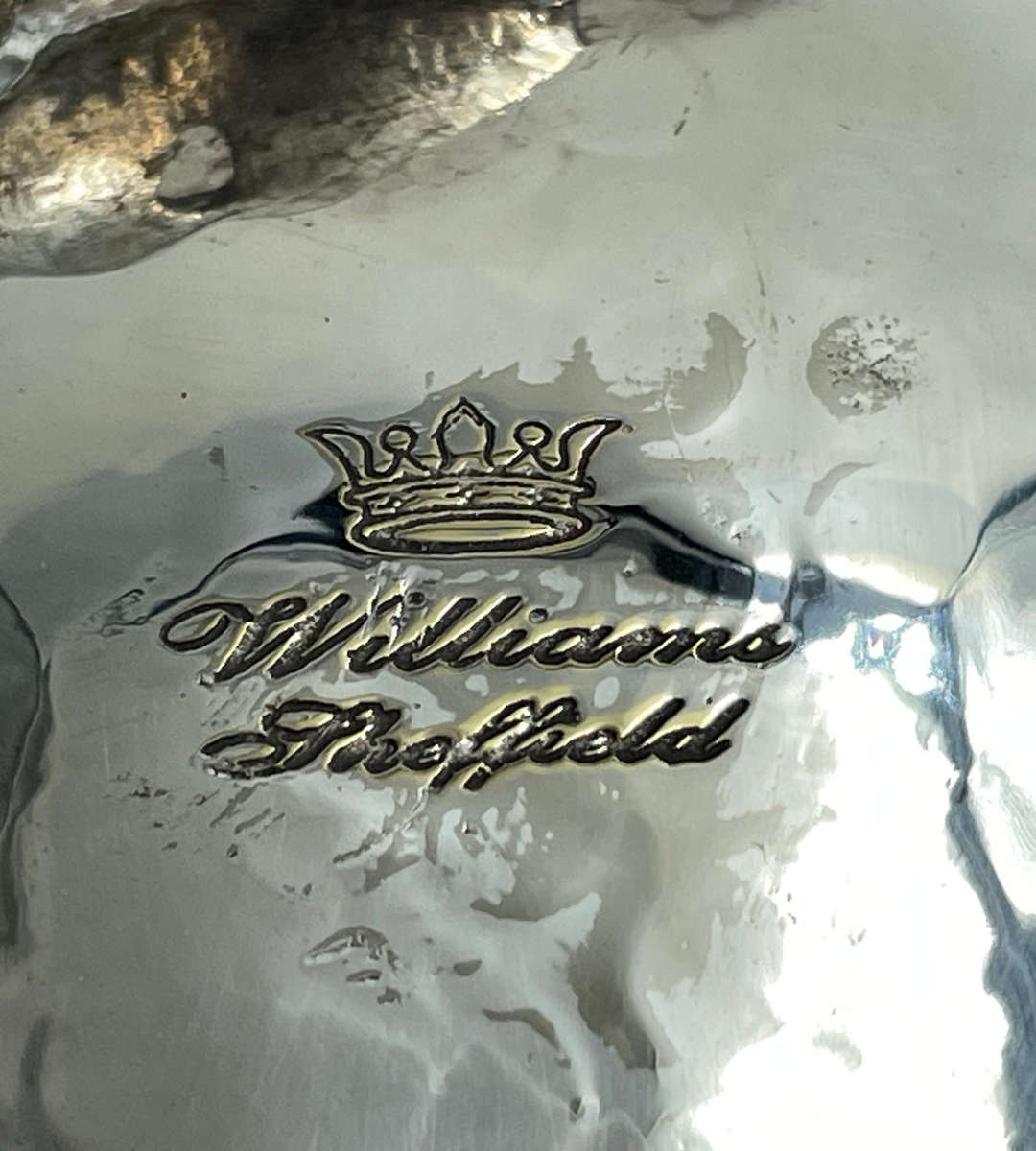 Antique Williams Sheffield Silver-Plated Bon Bon Dish with Ornate Handles & Floral Repoussé  1920s