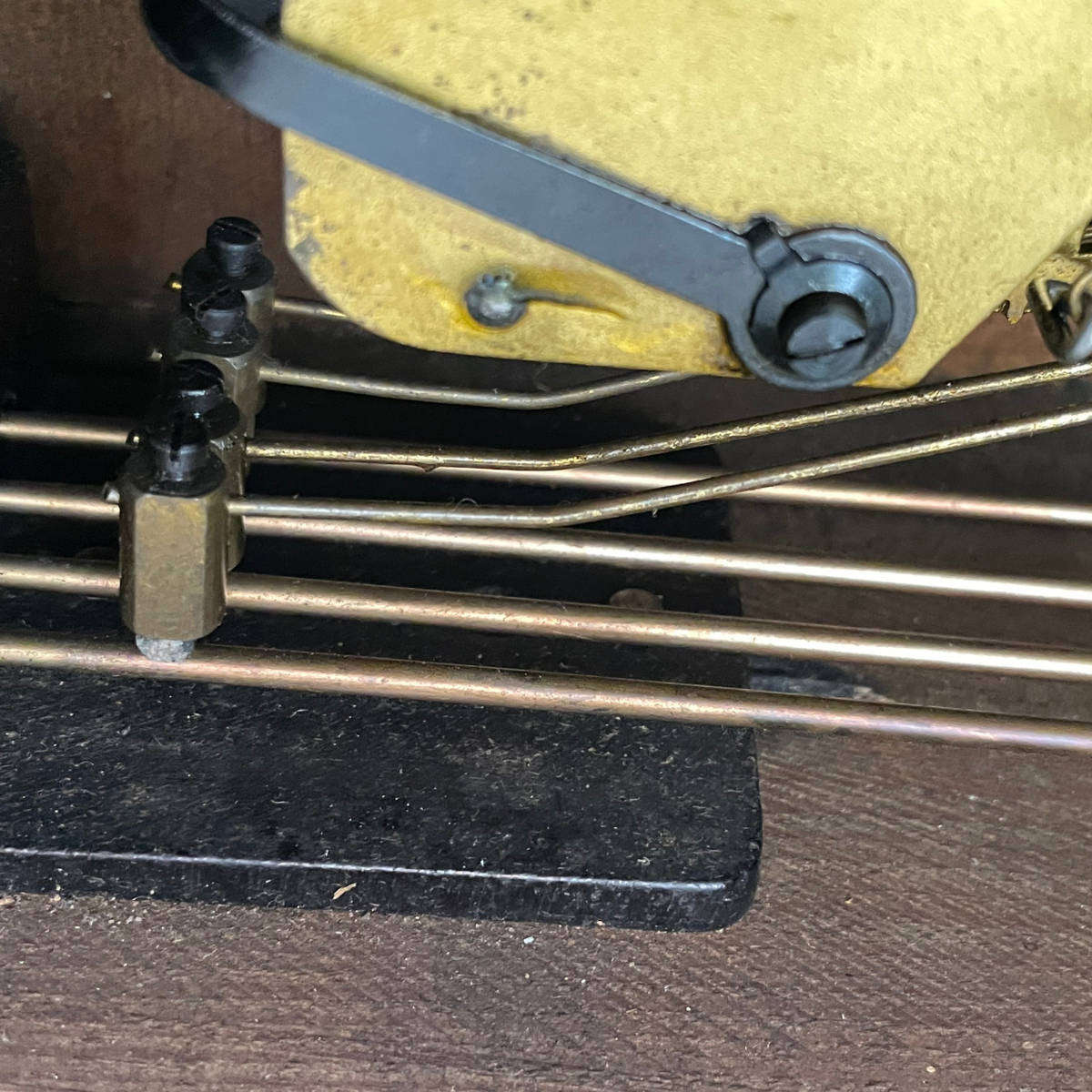 Vintage Junghans Mantle Clock  45 × 11 × 20 cm  Original Paperwork