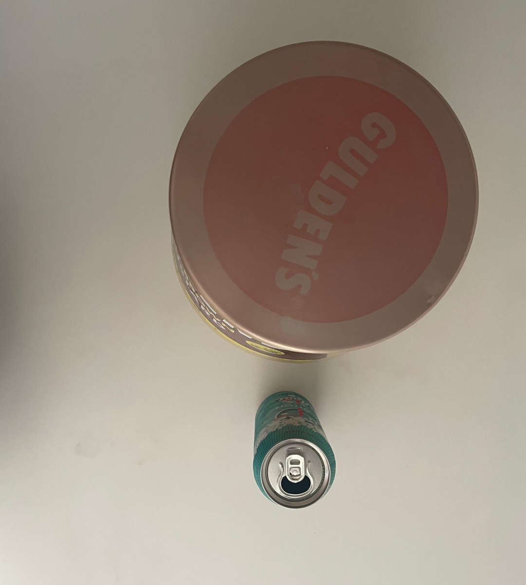 Giant Guldens Spicy Brown Mustard Advertising Display Bottle  31.5cm  Retro Deli Décor