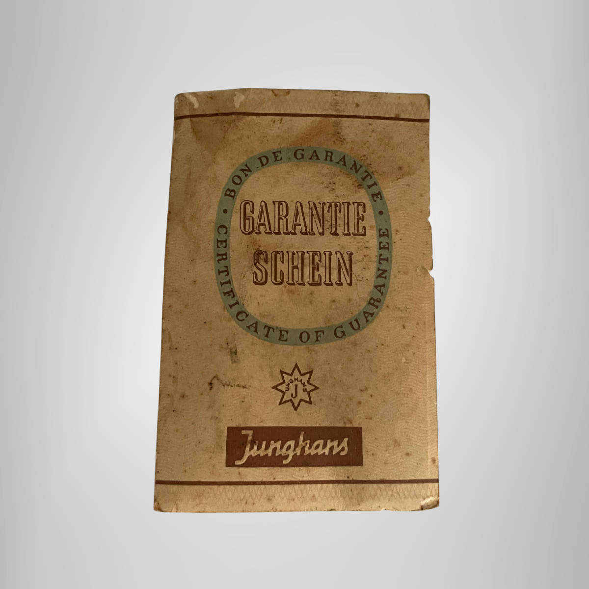 Vintage Junghans Mantle Clock  45 × 11 × 20 cm  Original Paperwork