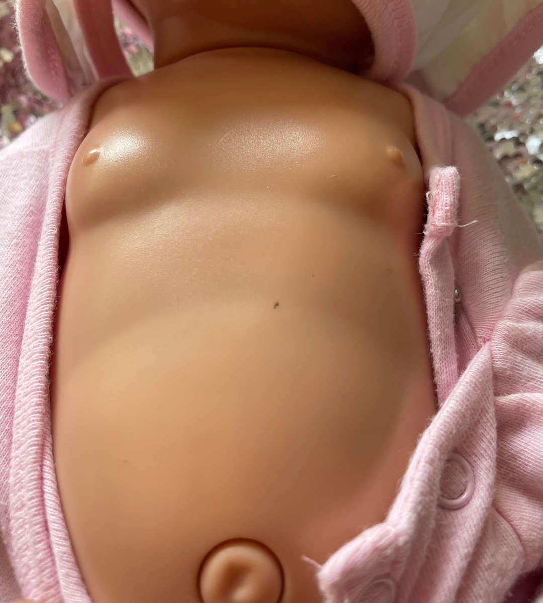 Collection of 3 Dolls: 2 Reborn 55cm Realistic Handmade Silicone Vinyl Dolls & 1 Baby Born Interacti