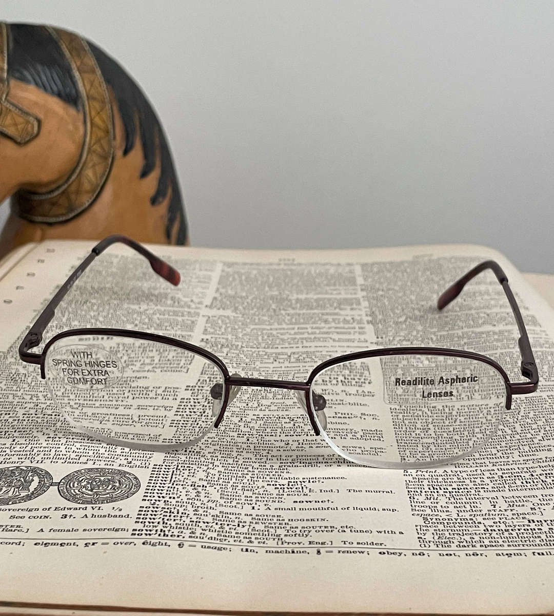 Reading Glasses +3.50 Strength Clearance New Condition Branded Styles Free Case