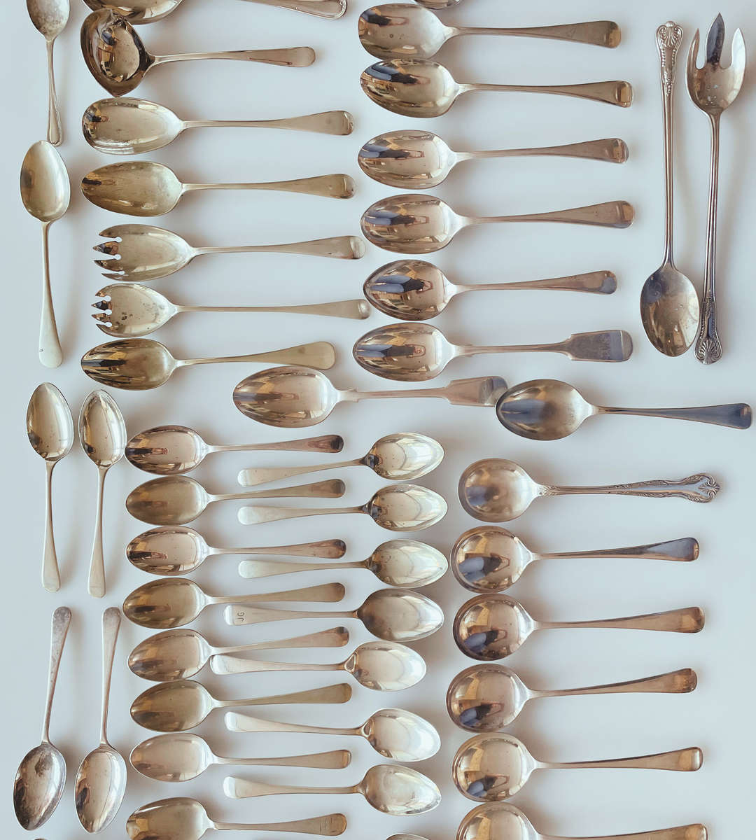 Reduced! Rare Antique & Vintage Spoon Collection - 62 Mixed