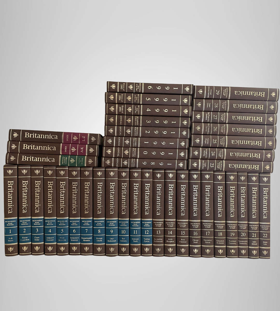 Encyclopedia Britannica 15th Edition (1970s) | 32-Volume Set  40 Books Total | Classic Reference