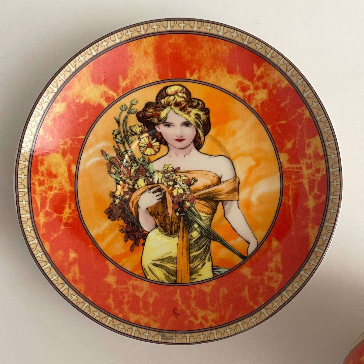 Queen Isabell Limited Collection  Spring Tea for One Set  Teapot, Cup & Saucer  15 cm High  14