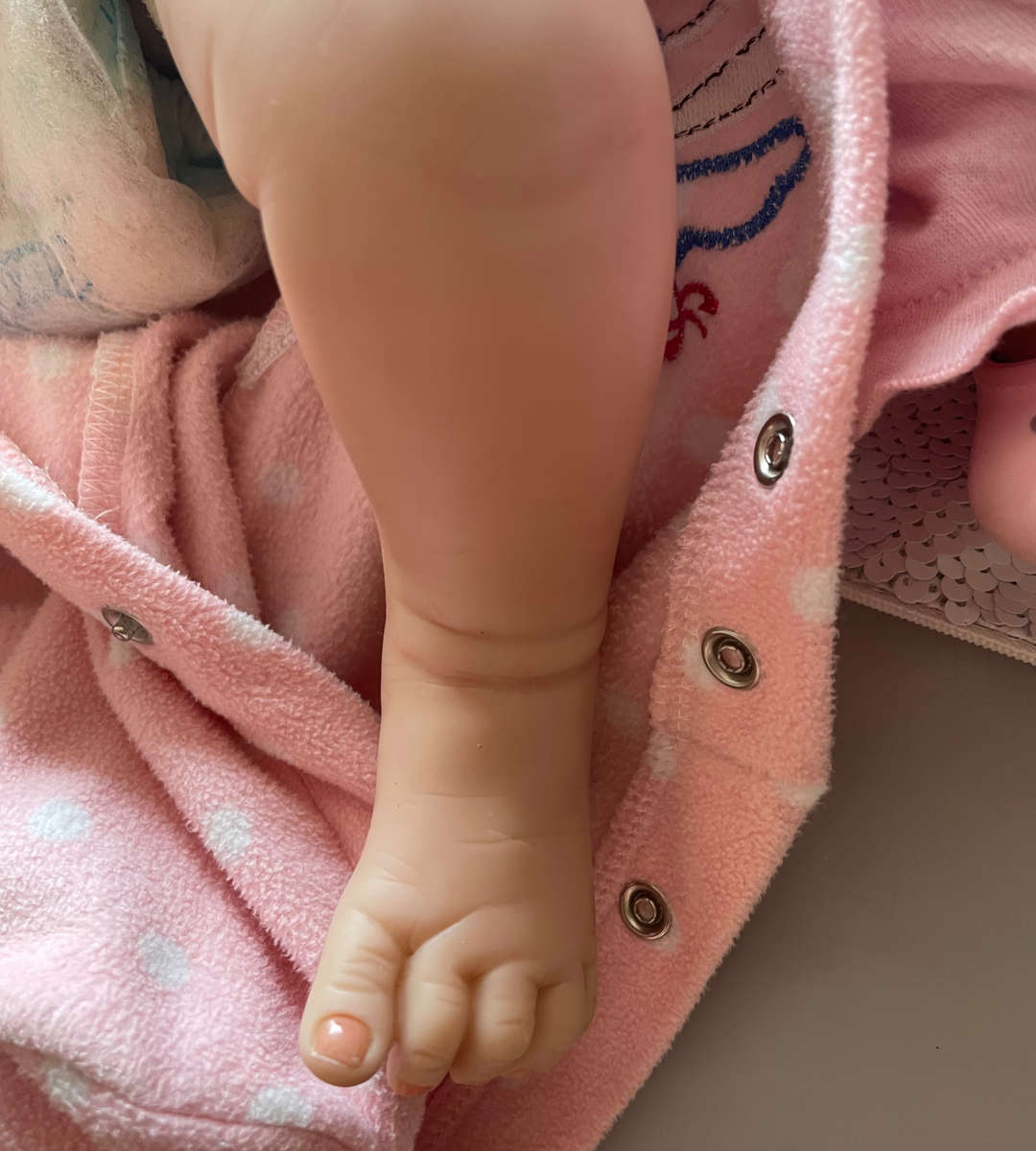 Collection of 3 Dolls: 2 Reborn 55cm Realistic Handmade Silicone Vinyl Dolls & 1 Baby Born Interacti