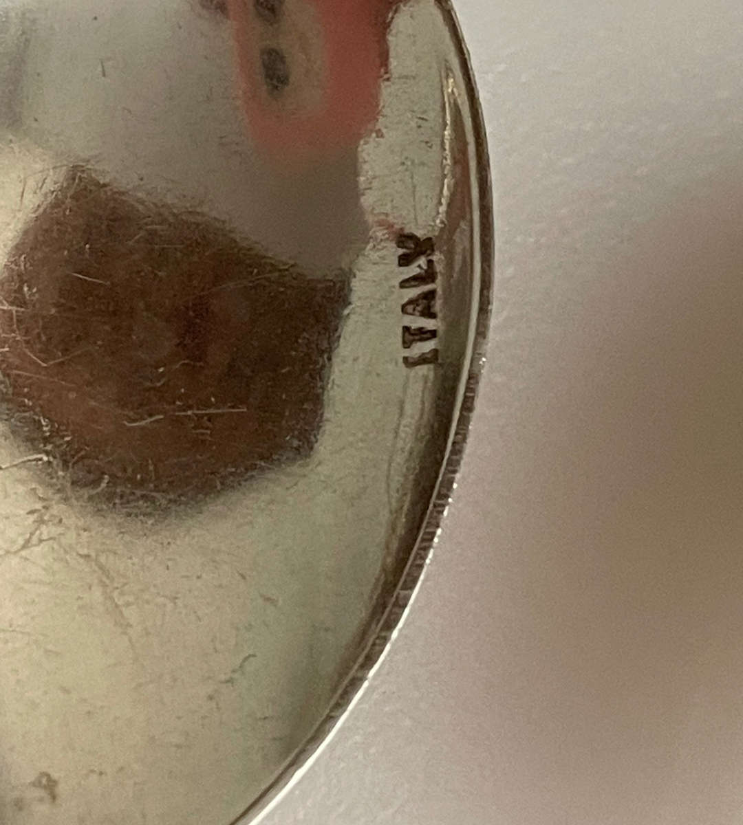 Vintage Italian Baroque Sweet Service Cutlery Set  12-Piece (6 Forks & 6 Teaspoons)  1950s