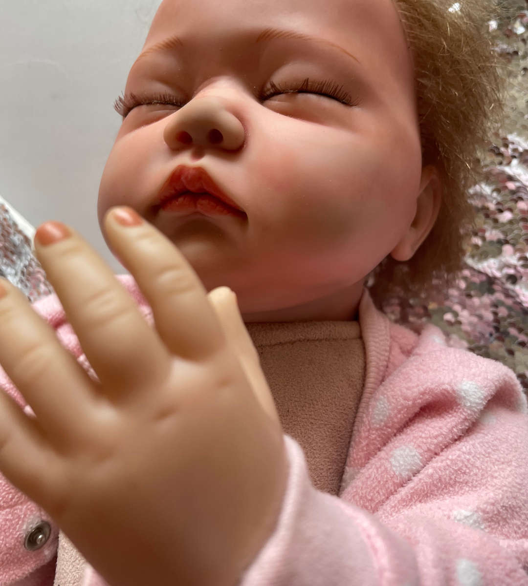 Collection of 3 Dolls: 2 Reborn 55cm Realistic Handmade Silicone Vinyl Dolls & 1 Baby Born Interacti