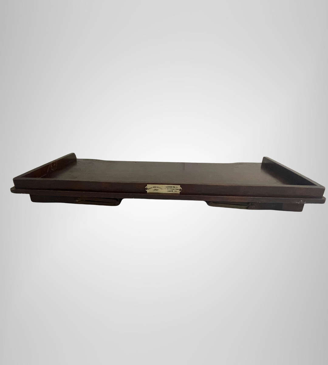 Vintage Folding Butlers Tray  Northern Mfg. Co. Glasgow  66cm Wide  Early 20th Century