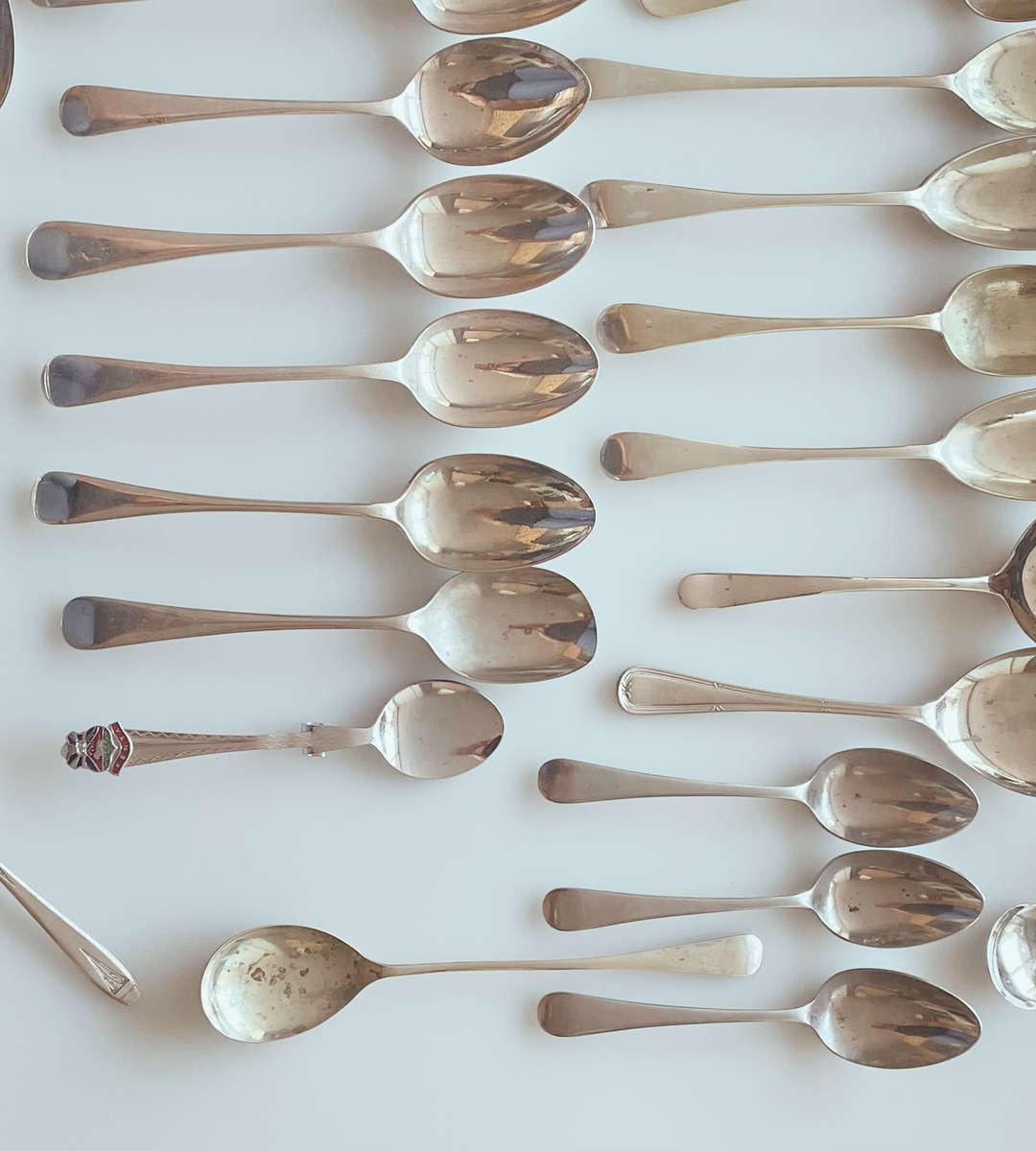 Reduced! Rare Antique & Vintage Spoon Collection - 62 Mixed