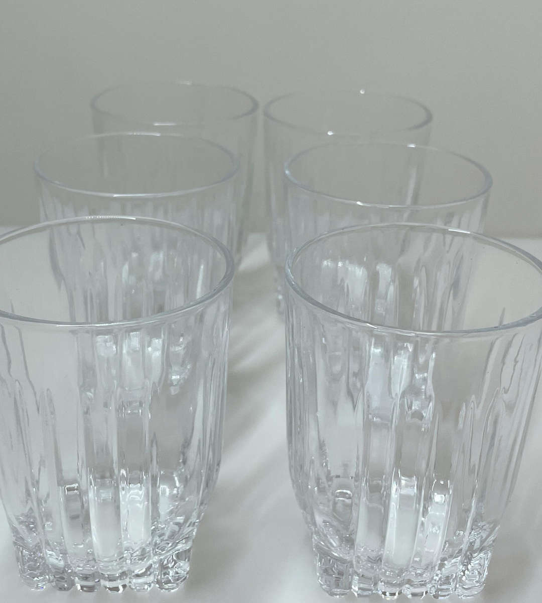 Classic 240ml Glass Tumbler Set  Set of 6 | Elegant, Clear, Durable  New & Unused
