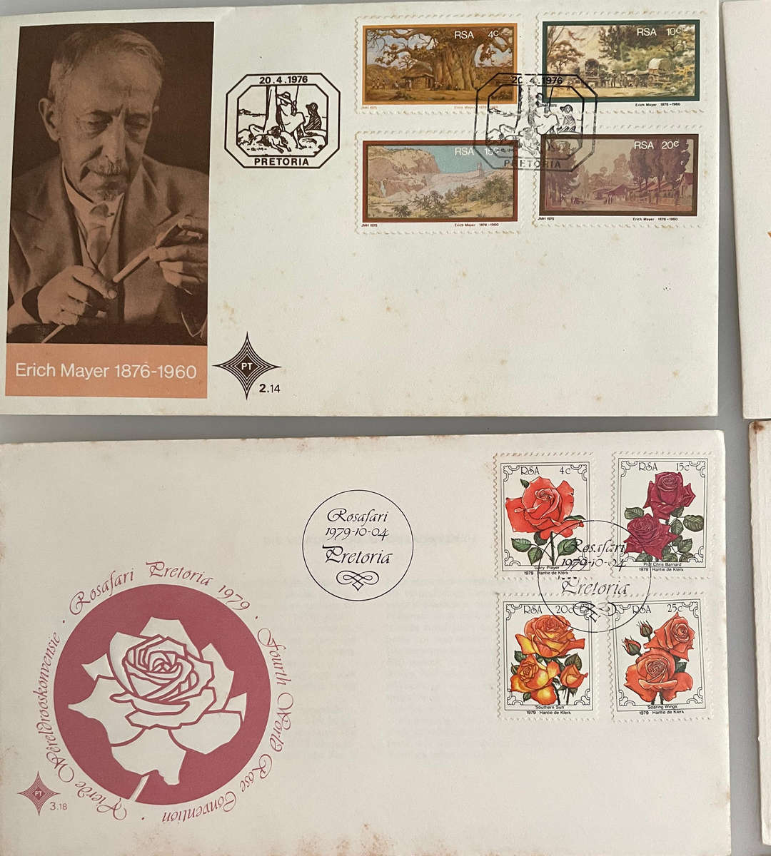 RSA First Day Covers Collection (21) | 1976-1988 | Historical, Cultural & Philatelic Themes